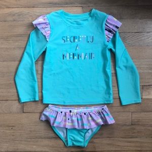 Cat & Jack 2 piece Toddler swim suit